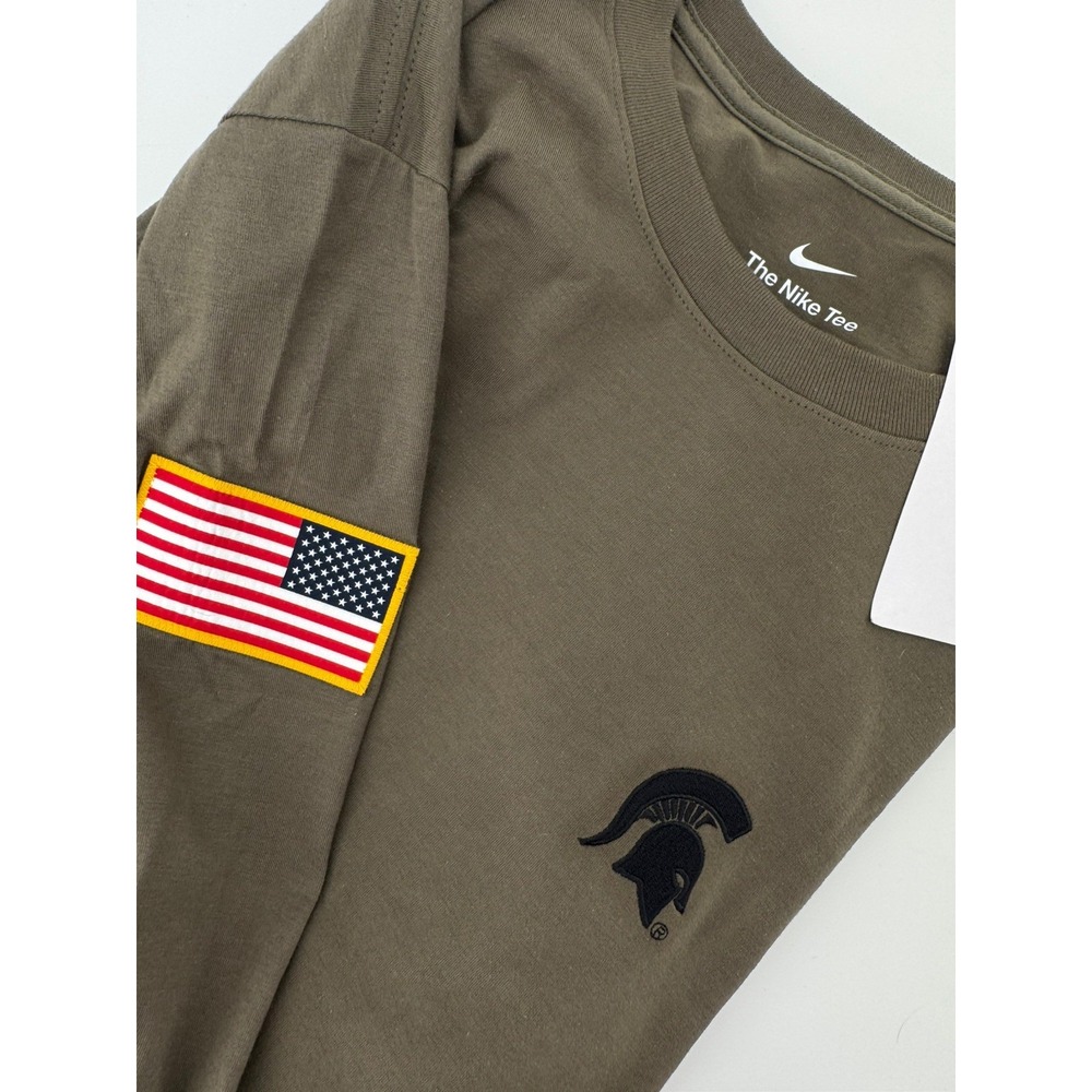 NIKE Men's XXL Michigan State Spartans SALUTE TO SERVICE Shirt Jordan NWT
